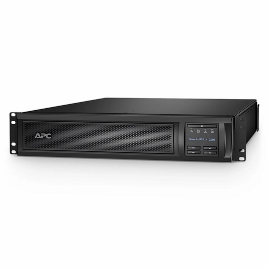FyberOptix APCÂ® Smart-UPS X 2200VA Rack/tower Convertible UPS, 8x C13+1x C19 IEC Outlets, Network card and 1 Backup Battery Included