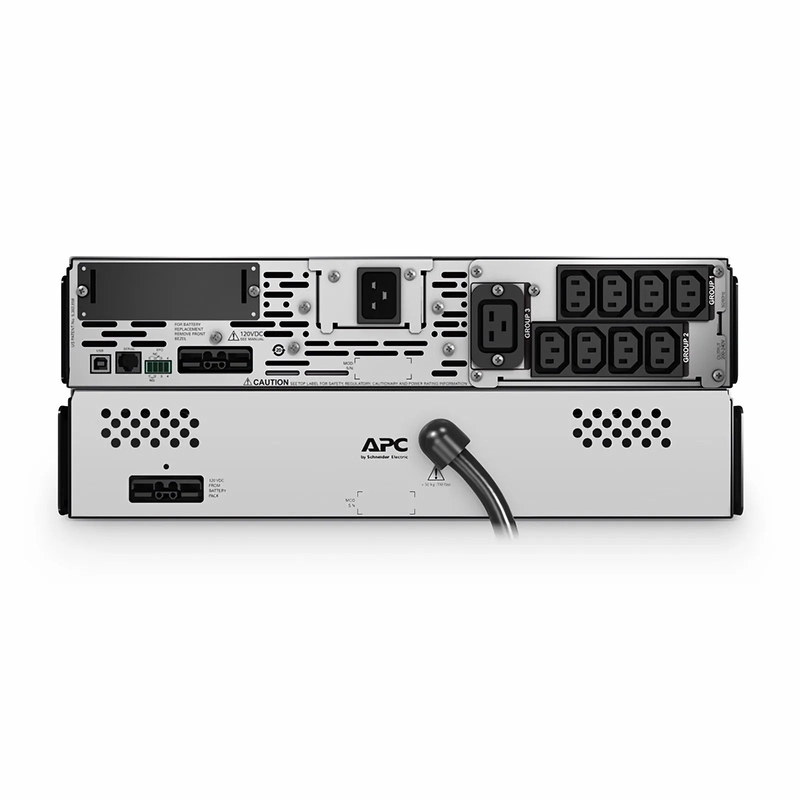 FyberOptix APCÂ® Smart-UPS X 2200VA Rack/tower Convertible UPS, 8x C13+1x C19 IEC Outlets, Network card and 1 Backup Battery Included
