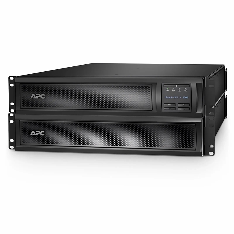 FyberOptix APCÂ® Smart-UPS X 2200VA Rack/tower Convertible UPS, 8x C13+1x C19 IEC Outlets, Network card and 1 Backup Battery Included