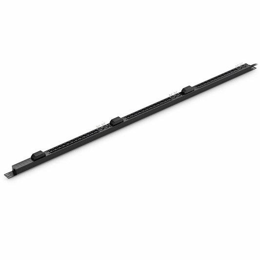 FyberOptix 21.06kW 3-Phase 32A/380V Basic Rack PDU, 36 x C13 & 6 x C19 Outlets, IEC309 32A 3P + N + E Plug, 3ft Cord, 0U Vertical