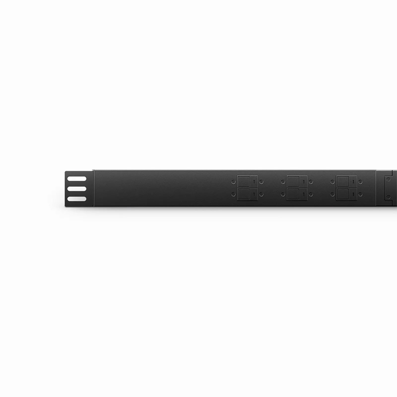 FyberOptix 21.06kW 3-Phase 32A/380V Monitored Rack PDU, 36 x C13 & 6 x C19 Outlets, IEC309 32 A 3P + N + E Plug, 10ft Cord, 0U Vertical