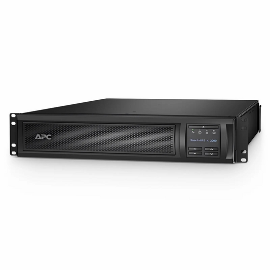 FyberOptix APCÂ® Smart-UPS X 2200VA Rack/tower Convertible UPS, 6x 5-15R+2x 5-20R NEMA Outlets, SmartSlot and 1 Backup Battery Included