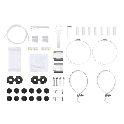FyberOptix 288 Fibers 1In-6Out Dome Fiber Optic Splice Closure, Mechanical Seal, with 1 Pre-installed Fusion Splice Tray