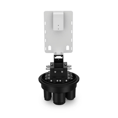 FyberOptix 240 Fibers 1In-4Out Dome Fiber Optic Splice Closure, Mechanical Seal, with 1 Pre-installed Fusion Splice Tray
