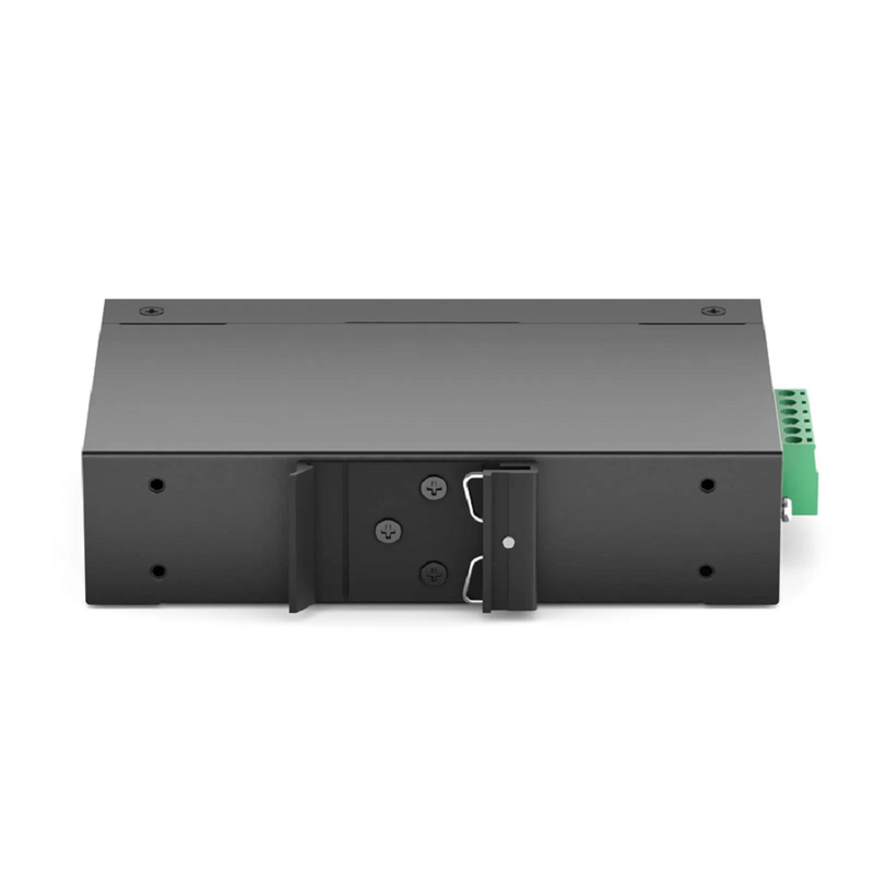 FyberOptix Industrial Managed 1x 10/100/1000Base-T RJ45 to 1x 100/1000/2500Base-X SFP Gigabit Ethernet Media Converter