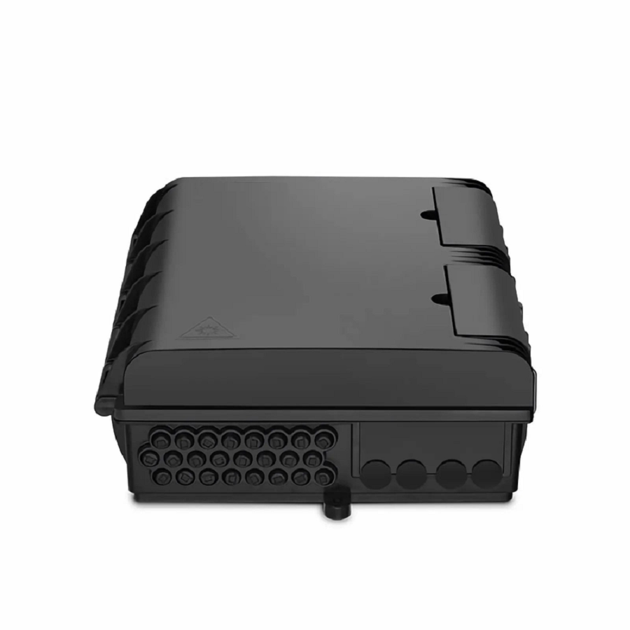FyberOptix 24 Fibers Optic Distribution Box, SC A/U and LC A/U, Plastic, Wall/Pole Mount, Indoor and Outdoor