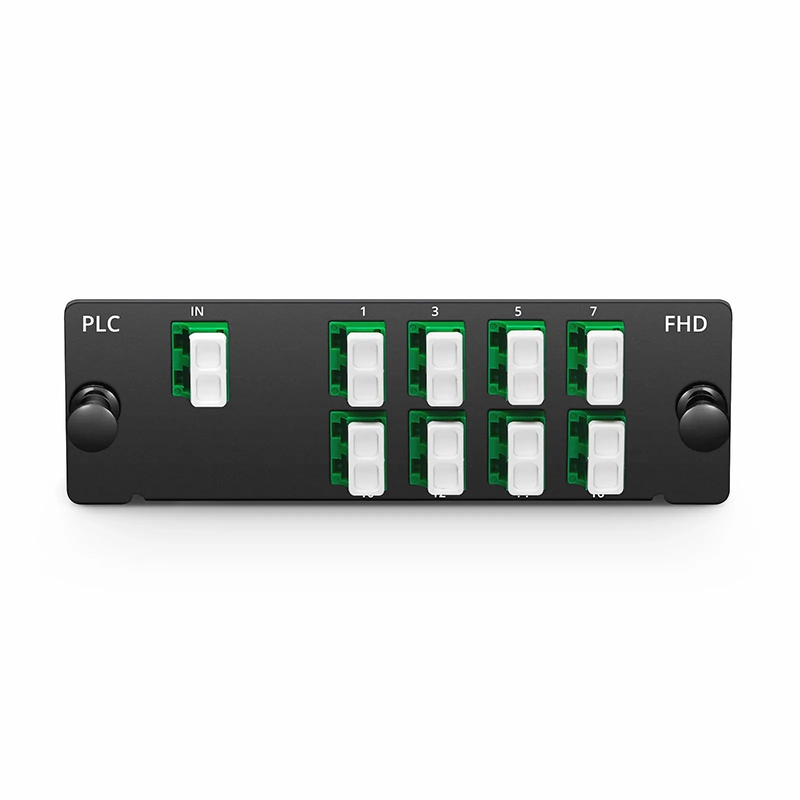 FyberOptix 1 x 16 PLC Fiber Splitter, Standard FHDÃ¢â€žÂ¢ Cassette LC/APC, Singlemode, for Optical LAN