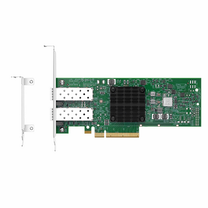 FyberOptix BroadcomA® BCM957412A4120AC Ethernet Network Interface Card, P210P 10GbE Dual-port SFP+, PCIe 3.0 x8, Standard & Low Profile