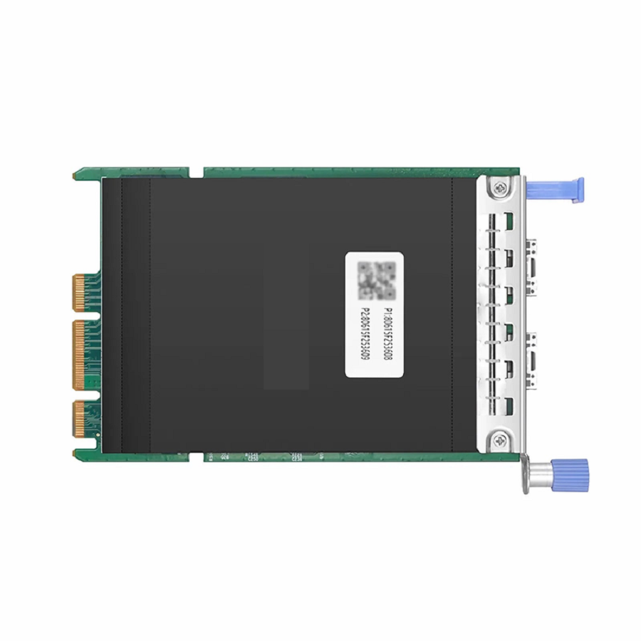 FyberOptix Intel E810-XXVAM2 Based Ethernet Network Interface Card, 25G Dual-Port SFP28, OCP 3.0, PCIe 4.0 x 8 , Comparable to Intel E810-XXVDA2 OCP 3.0, Thumbscrew (Pull-tab) Bracket