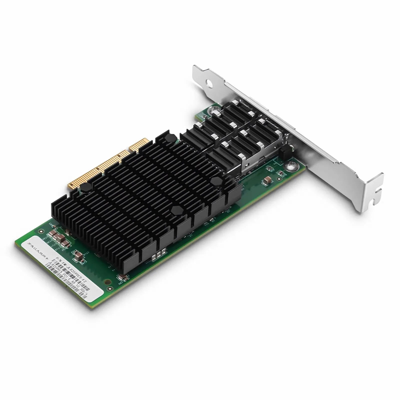 FyberOptix Intel 82599ES Based Ethernet Network Interface Card, 10G Dual-Port SFP+, PCIe 2.0 x8, Comparable to Intel X520-DA2, Full Height&Low Profile