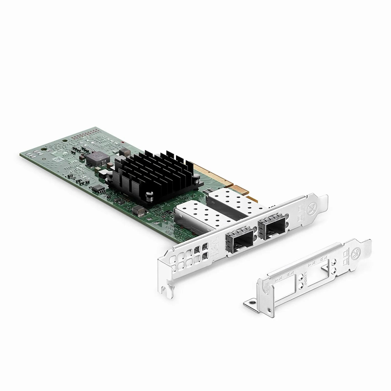 FyberOptix BroadcomA® BCM957414A4142CC Ethernet Network Interface Card, P225P 25GbE Dual-port SFP28, PCIe 3.0 x8, Standard & Low Profile