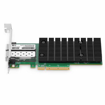 FyberOptix Intel E810-XXVAM2 Based Ethernet Network Interface Card, 25G Dual-Port SFP28, PCIe 4.0 x 8, Comparable to Intel E810-XXVDA2, Full Height&Low Profile