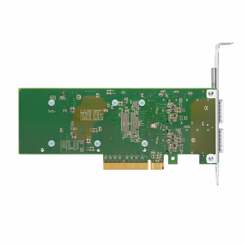 FyberOptix Intel XL710-BM2 Based Ethernet Network Interface Card, 40G Dual-Port QSFP+, PCIe 3.0 x 8, Comparable to Intel XL710-QDA2, Full Height&Low Profile