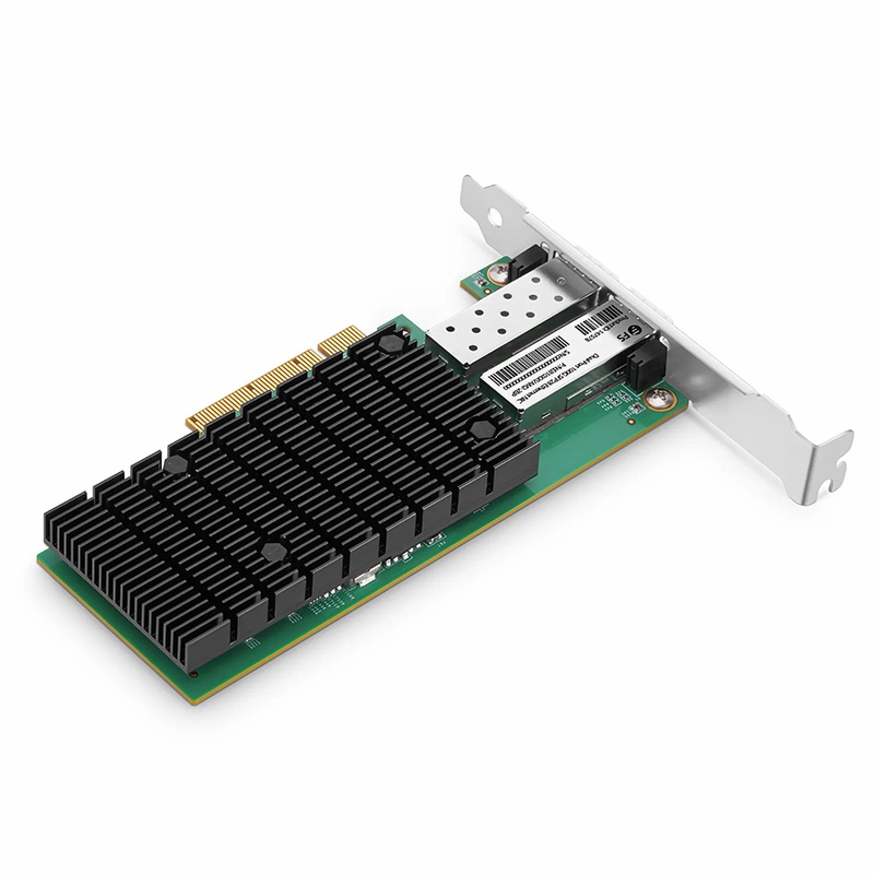 FyberOptix Intel E810-XXVAM2 Based Ethernet Network Interface Card, 25G Dual-Port SFP28, PCIe 4.0 x 8, Comparable to Intel E810-XXVDA2, Full Height&Low Profile