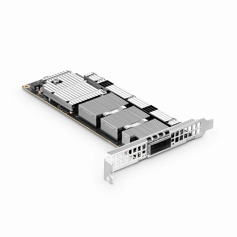 FyberOptix NVIDIA Mellanox MCX75310AAS-NEAT ConnectXÂ®-7 InfiniBand & Ethernet Adapter Card 400GbE/NDR, Single-Port OSFP, PCIe 5.0 x16, Secure Boot, Tall&Short Bracket