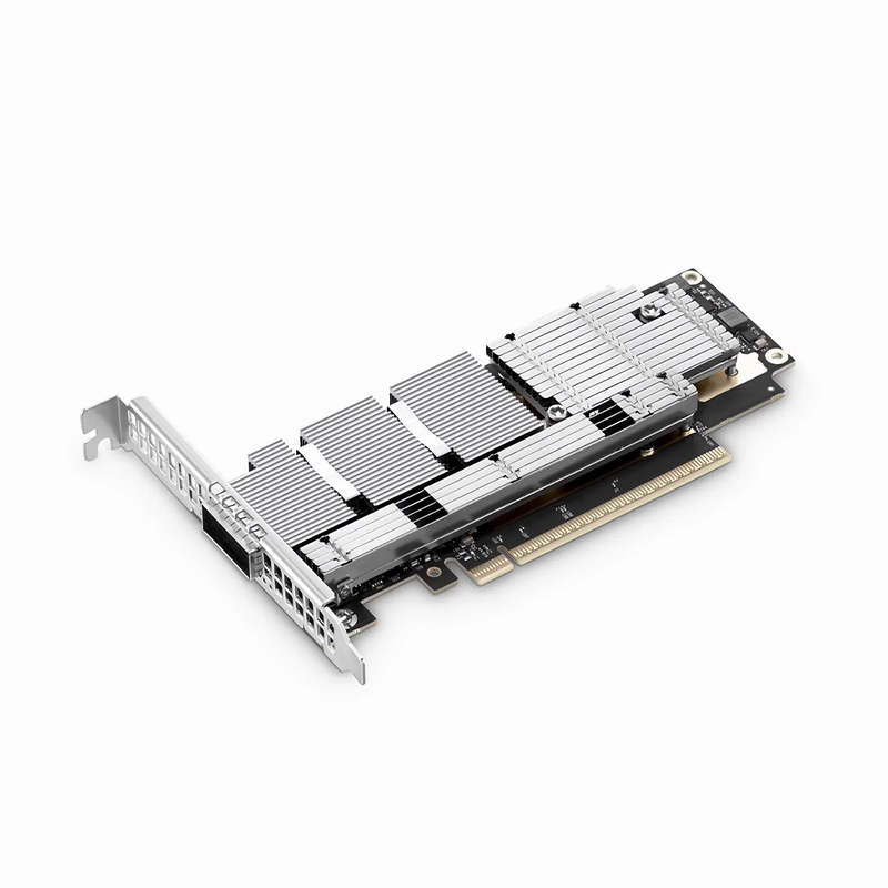 FyberOptix NVIDIA Mellanox MCX75310AAS-NEAT ConnectXÂ®-7 InfiniBand & Ethernet Adapter Card 400GbE/NDR, Single-Port OSFP, PCIe 5.0 x16, Secure Boot, Tall&Short Bracket