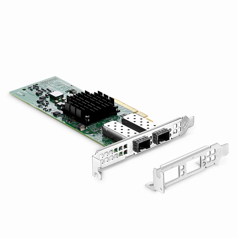 FyberOptix BroadcomÂ® BCM957412A4120AC Ethernet Network Interface Card, P210P 10GbE Dual-port SFP+, PCIe 3.0 x8, Standard & Low Profile
