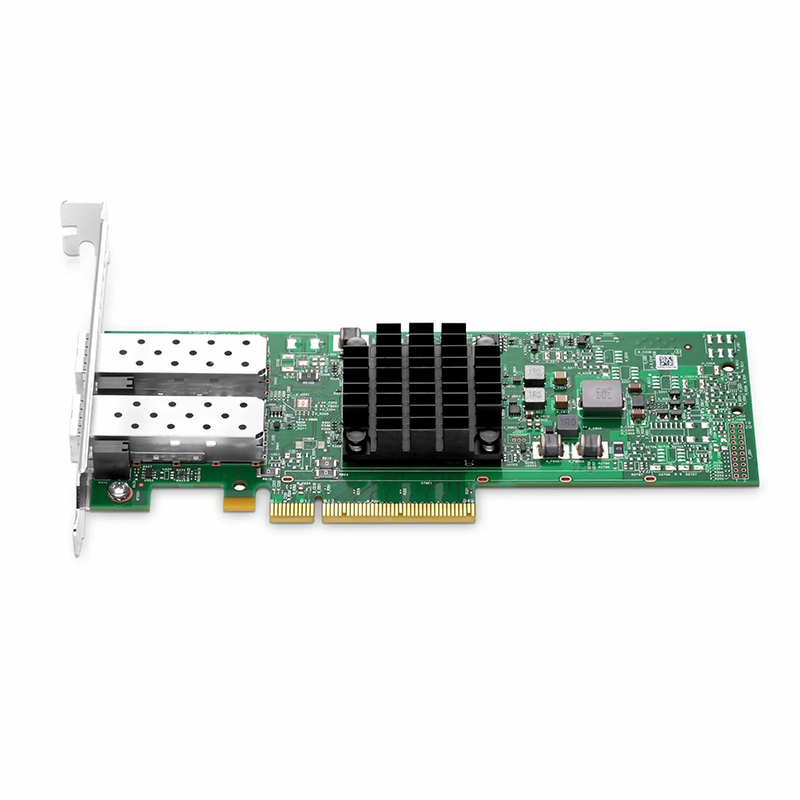 FyberOptix BroadcomA® BCM957414A4142CC Ethernet Network Interface Card, P225P 25GbE Dual-port SFP28, PCIe 3.0 x8, Standard & Low Profile