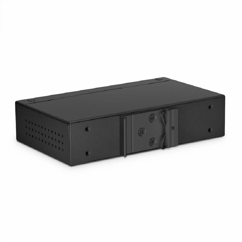 FyberOptix Industrial 1x 100M/1G/2.5G/5G/10GBase-T RJ45 to 1x 10GBase-X SFP+ 10Gigabit Ethernet Media Converter