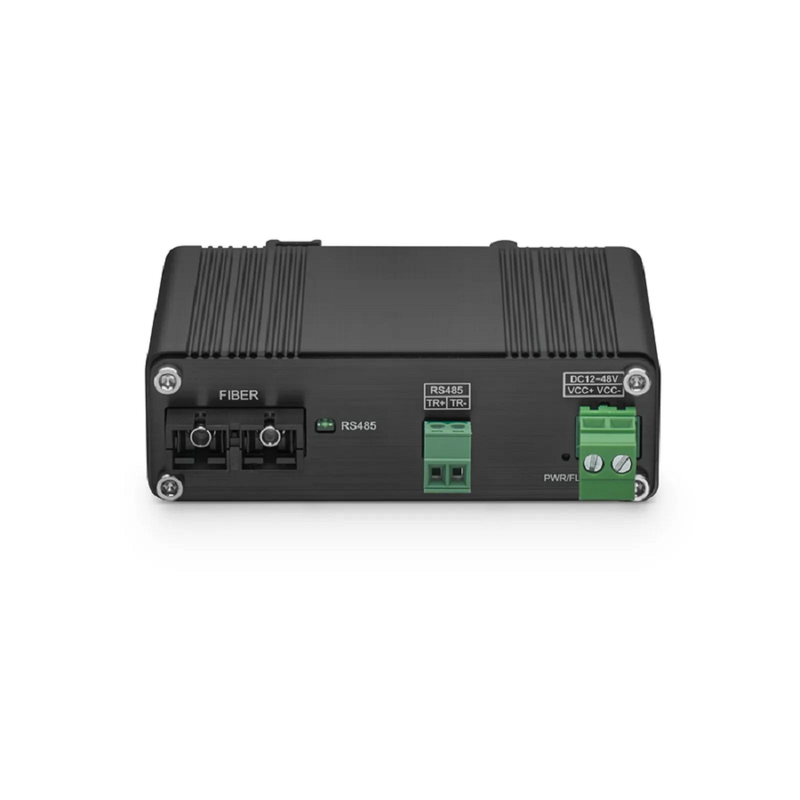 FyberOptix Industrial Unmanaged 1 x RS485 2-Wire to 1 x 100Base-X Single Mode SC 1310nm 20km Ethernet Media Converter