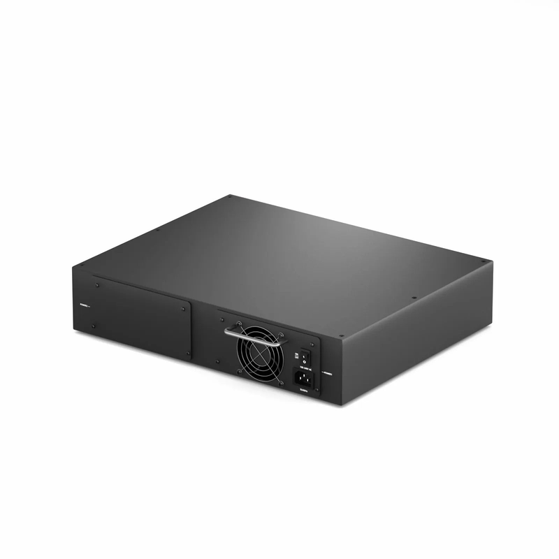 FyberOptix 16 Managed Media Converter Chassis, 2U Rack Mount, Single Power AC 100-240V