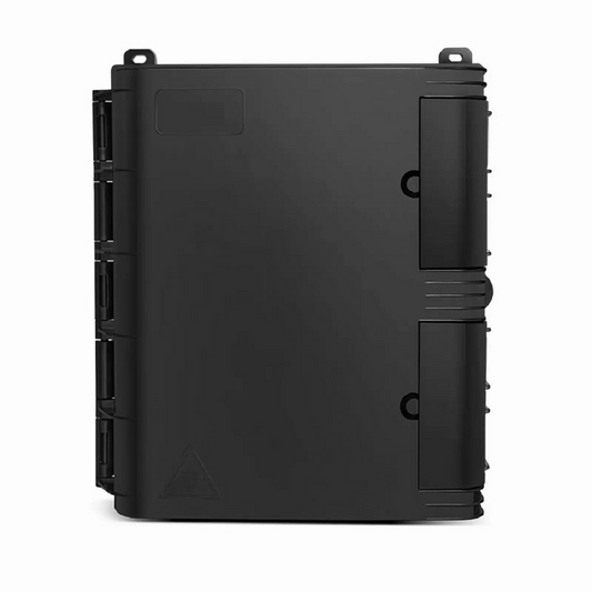 FyberOptix 24 Fibers Optic Distribution Box, SC A/U and LC A/U, Plastic, Wall/Pole Mount, Indoor and Outdoor