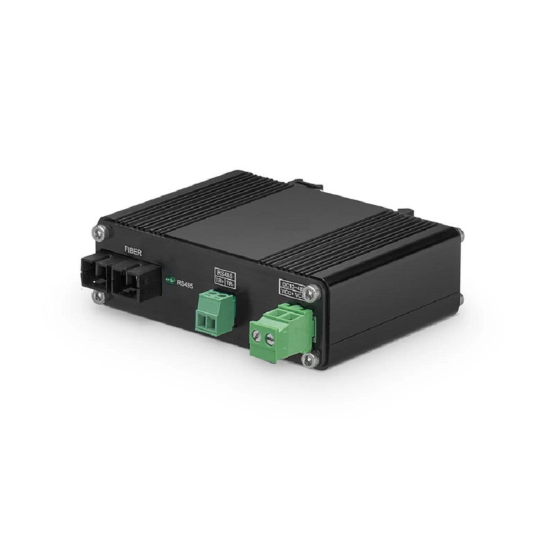 FyberOptix Industrial Unmanaged 1 x RS485 2-Wire to 1 x 100Base-X Multimode SC 850nm 550m Ethernet Media Converter
