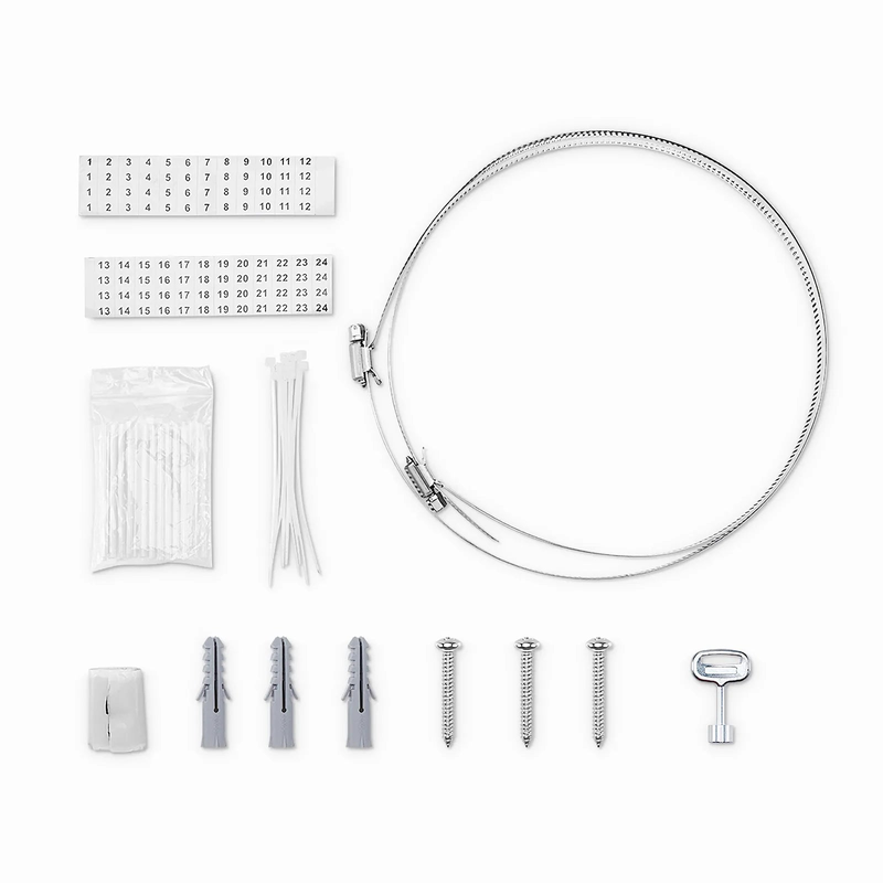 FyberOptix 16 Fibers Optic Distribution Box, SC/A, Plastic, Wall/Pole Mount, Indoor and Outdoor