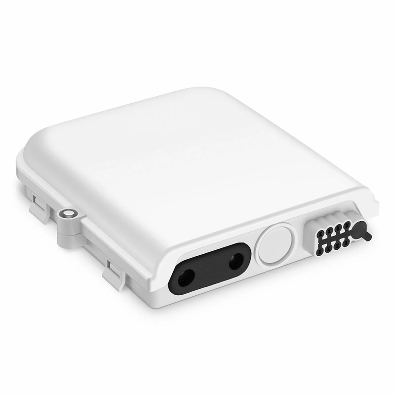 FyberOptix 8-fiber Optic Terminal Box, SC Simplex/LC Duplex, IP55, Wall/Pole Mount, Indoor and Outdoor