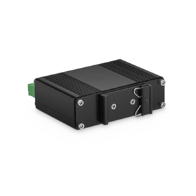 FyberOptix Industrial Unmanaged 1 x RS485 2-Wire to 1 x 100Base-X Single Mode ST 1310nm 20km Ethernet Media Converter
