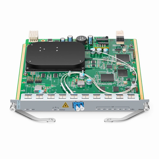 FyberOptix MS8100 OBA1720, 14-20dB Gain DWDM EDFA Booster Amplifier, 17dBm Output