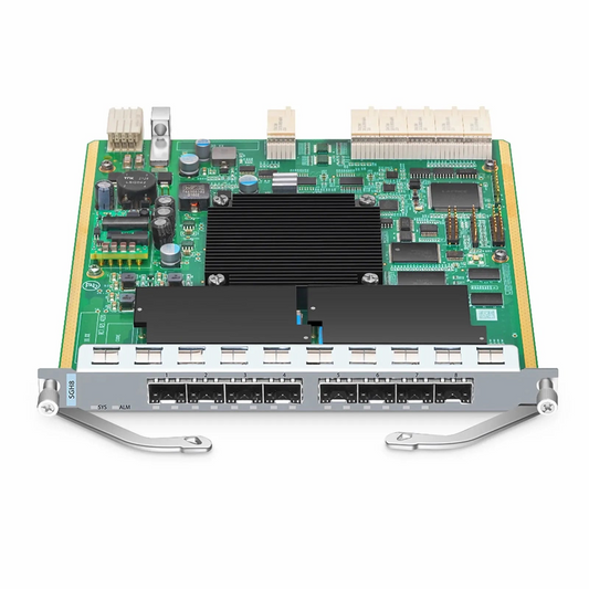 FyberOptix MS8100 SGH8, 8 x SFP, SDH Tributary Board or 8-way GE Dual-span Service Board, Combines with NXU/TN4/SH4 for Transponder/Muxponder Functionality