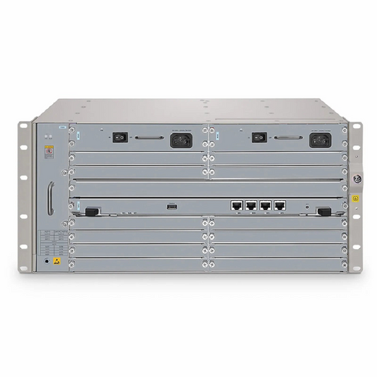 FyberOptix MS8100-CH5U, 12 Slots 5U Managed Unloaded Chassis, with MS-OTN Architecture, Support OTN/PTN/SDH, Redundant AC PSUs, Support FCP MS Management