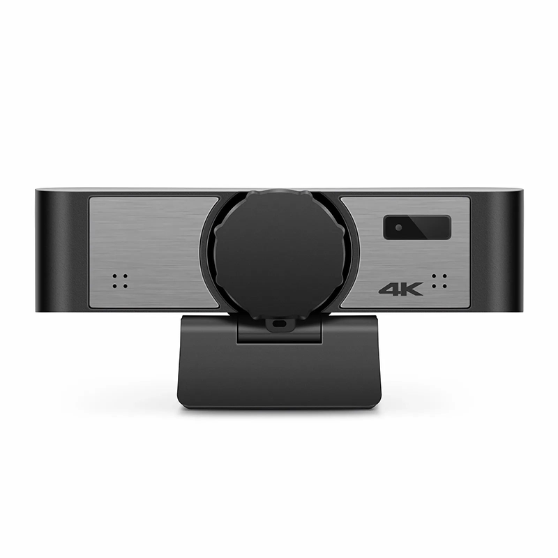FyberOptix FC270-4K Ultra HD 4K Webcam for Video Calling and Conference, with 2 Microphones &  110 Â° Wide Angle, USB Plug and Play