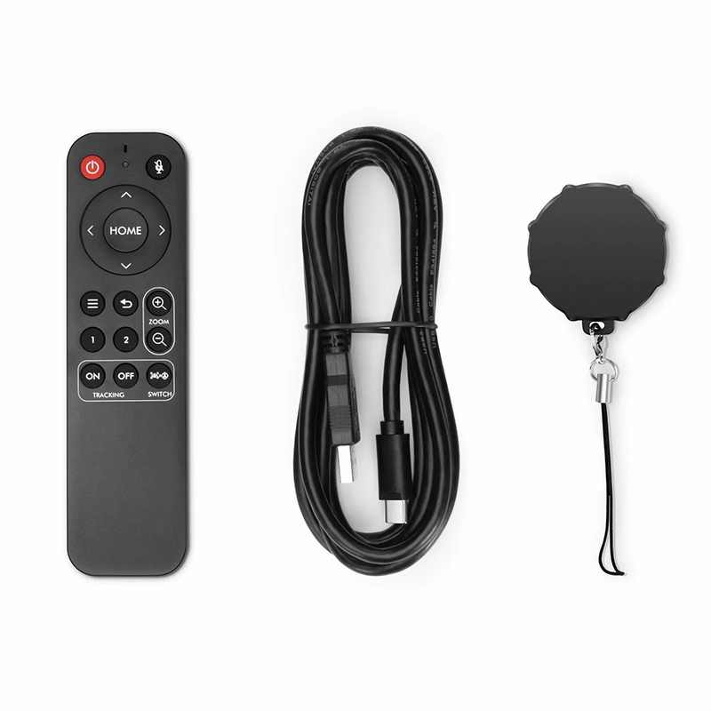 FyberOptix FC270-4K Ultra HD 4K Webcam for Video Calling and Conference, with 2 Microphones &  110 Â° Wide Angle, USB Plug and Play