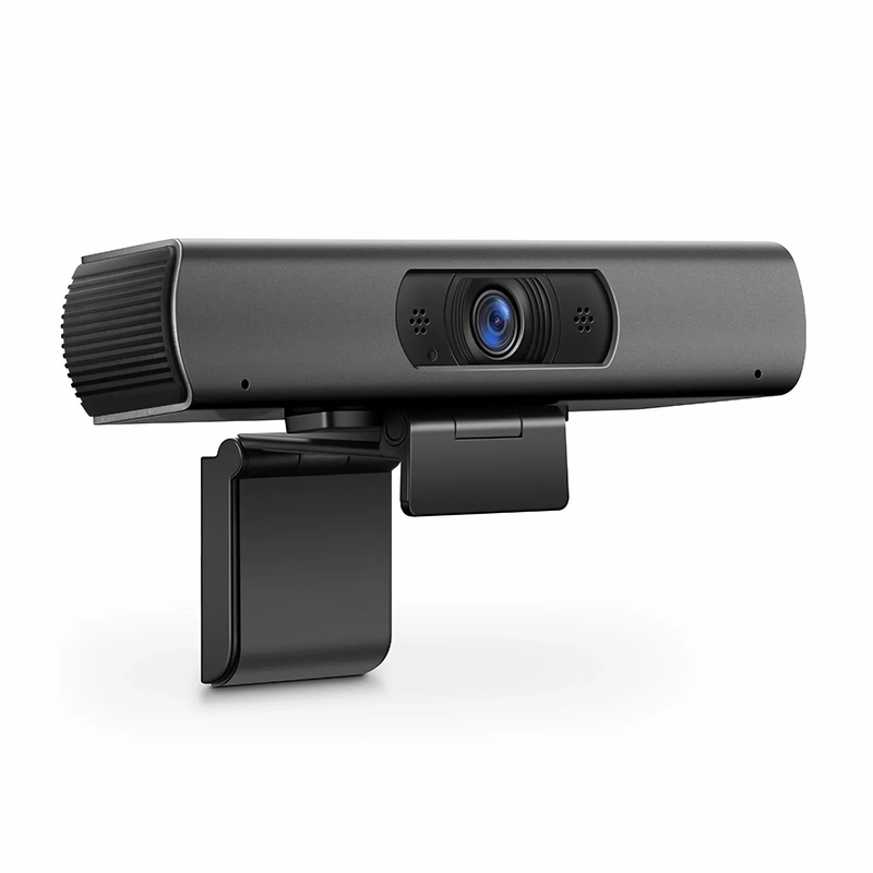 FyberOptix FC530 Full HD 1080p Video Conference Camera for Small Rooms, with 2 Microphones & 108 Â° Wide Angle, USB Plug and Play
