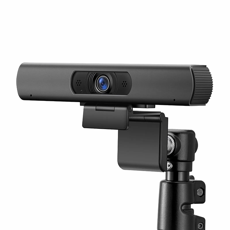 FyberOptix FC530 Full HD 1080p Video Conference Camera for Small Rooms, with 2 Microphones & 108 Â° Wide Angle, USB Plug and Play