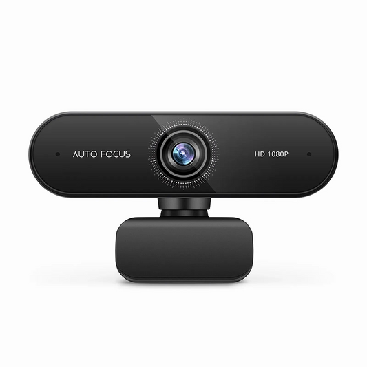 FyberOptix FC270 Full HD 1080p Webcam for Personal Video Calling and Conference, with 2 Microphones, USB Plug and Play