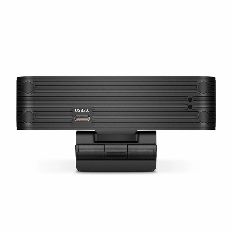 FyberOptix FC270-4K Ultra HD 4K Webcam for Video Calling and Conference, with 2 Microphones &  110 Â° Wide Angle, USB Plug and Play