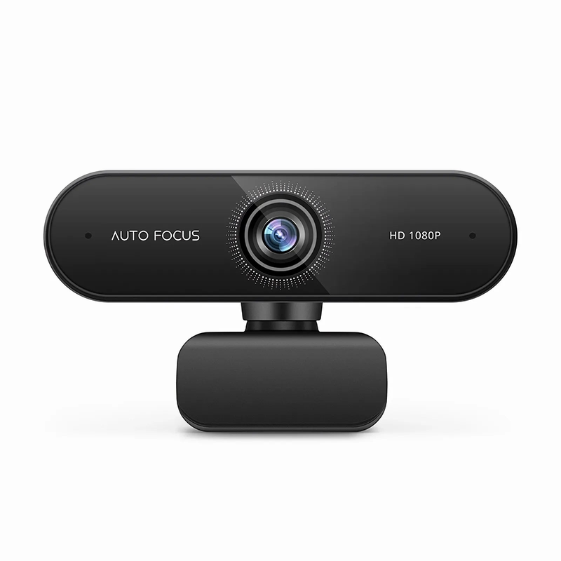 FyberOptix FC270 Full HD 1080p Webcam for Personal Video Calling and Conference, with 2 Microphones, USB Plug and Play