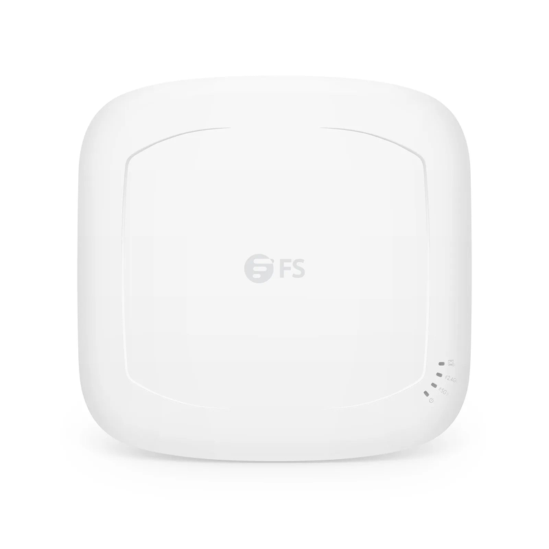 FyberOptix AP-N516, Wi-Fi 6 802.11ax 3000 Mbps Indoor Access Point, Seamless Roaming & 4 x 4 MU-MIMO Dual Radios, PicOSÂ®, Manageable via AmpCon-Campus (Without PoE Injector)