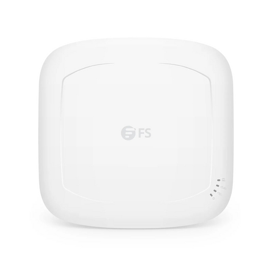 FyberOptix AP-N516, Wi-Fi 6 802.11ax 3000 Mbps Indoor Access Point, Seamless Roaming & 4 x 4 MU-MIMO Dual Radios, PicOSÂ®, Manageable via AmpCon-Campus (Without PoE Injector)