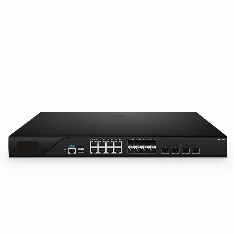 FyberOptix AC-7072, 802.11ax Wireless LAN Controller with 8 Gigabit Combo Ports, 4 x 10 Gb SFP+, Seamless Wi-Fi Roaming, Manage 128 APs by Default, Scale to Support up to 1152 APs