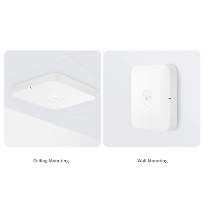 FyberOptix AP-N716, Wi-Fi 7 802.11be 9300 Mbps Indoor Access Point, Seamless Roaming & 2 x 2 MU-MIMO Three Radios, PicOSA®, Manageable via AmpCon-Campus (Without PoE Injector)