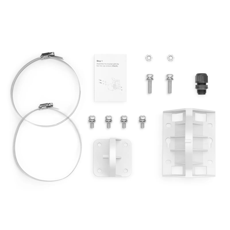 FyberOptix AP-T566D, Wi-Fi 6 802.11ax 1800 Mbps Outdoor Access Point, Seamless Roaming & 2 x 2 MU-MIMO Dual Radios, PicOSÂ®, Manageable via AmpCon-Campus (Without PoE Injector)