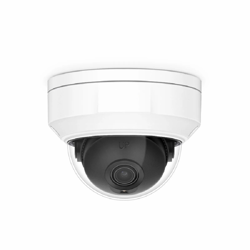 FyberOptix IPC301-5M-D Dome Camera, with 4.0mm Fixed Lens, 5MP Resolution, 98ft Night Vision, Smart Intrusion Prevention, IP67 & IK10 PoE Network Camera