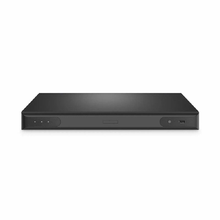 FyberOptix NVR204-32C, 32-Channel Network Video Recorder, Record 32CH 4K@30fps, Live View/Playback 2CH 4K@30fps, Supports up to 4x8TB Hard Drive (Not Included)