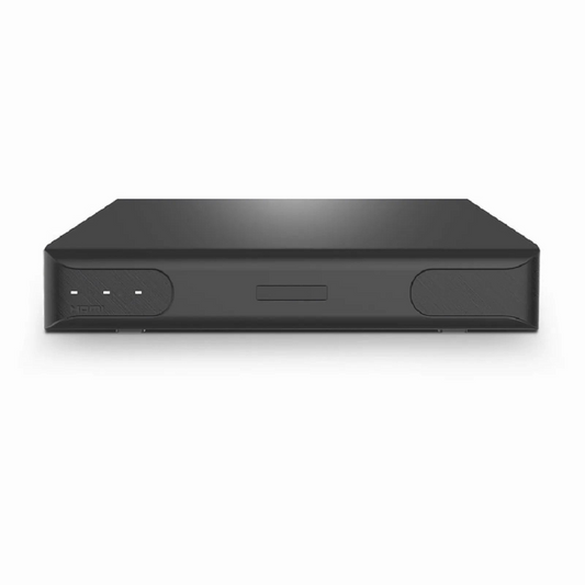 FyberOptix NVR101-8C-8P, 8-Channel 8-Port PoE Network Video Recorder, Record 8CH 4K@30fps, Live View/Playback 1CH 4K@30fps, Supports up to 1x8TB Hard Drive (Not Included)