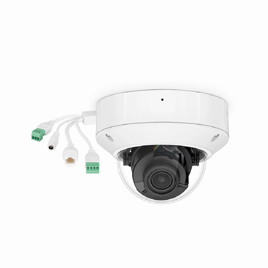 FyberOptix IPC305-2M-D Dome Camera, with 2.7 ~ 13.5mm Varifocal Lens, 2MP Resolutio, Built-in Mic, 131ft Night Vision, Smart Intrusion Prevention, IP67 & IK10 PoE Network Camera