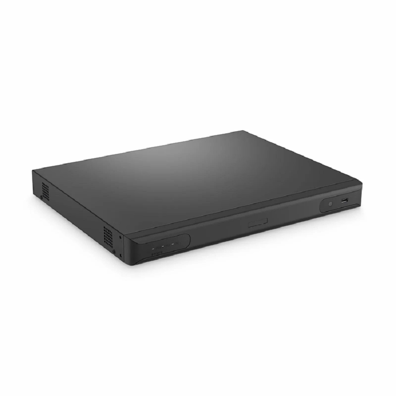 FyberOptix NVR204-32C, 32-Channel Network Video Recorder, Record 32CH 4K@30fps, Live View/Playback 2CH 4K@30fps, Supports up to 4x8TB Hard Drive (Not Included)